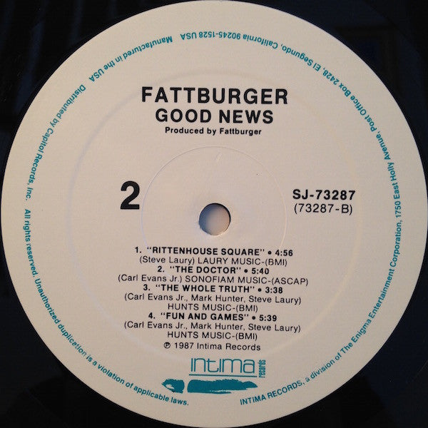 Fattburger - Good News