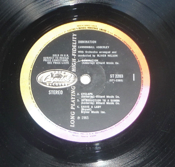 Cannonball Adderley - Domination