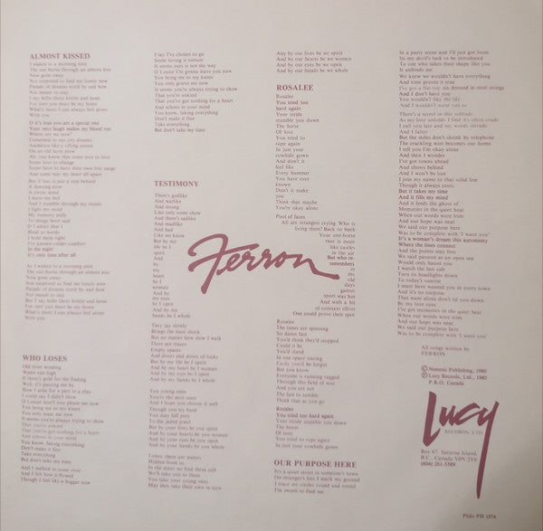 Ferron - Testimony