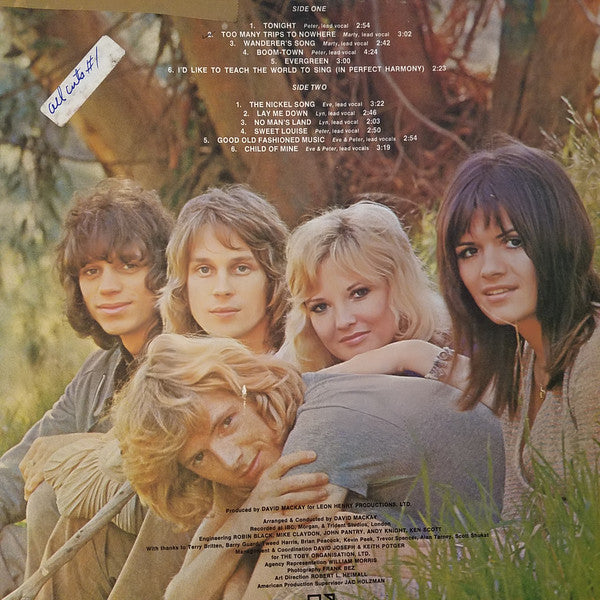 New Seekers, The - We'd Like To Teach The World To Sing