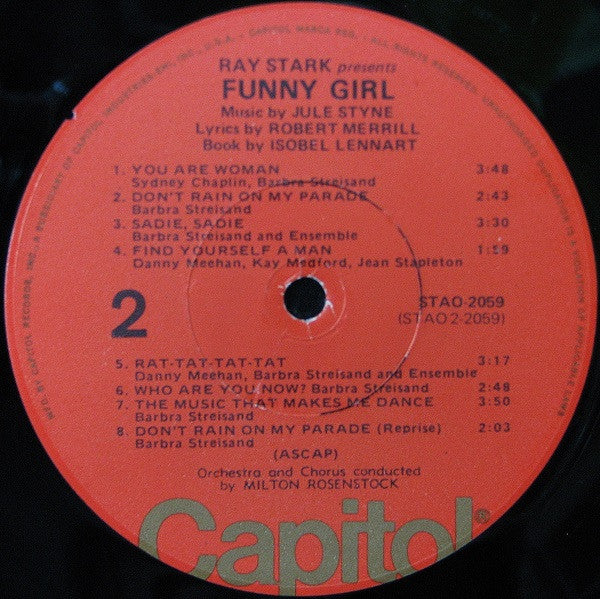 Ray Stark Presents Barbra Streisand, Sydney Chaplin - Funny Girl (Original Broadway Cast)