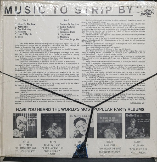 Bob Freedman Orchestra, The - Music To Strip By