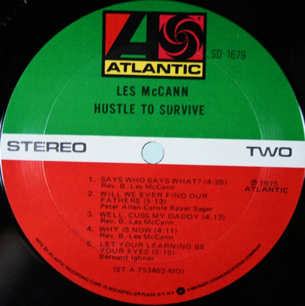 Les McCann - Hustle To Survive