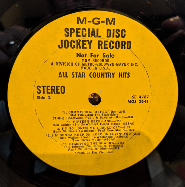 Various - All Star Country Hits