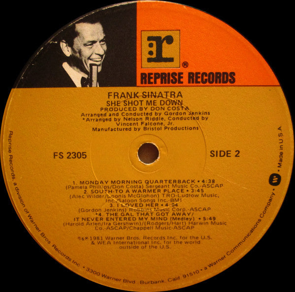 Frank Sinatra - She Shot Me Down