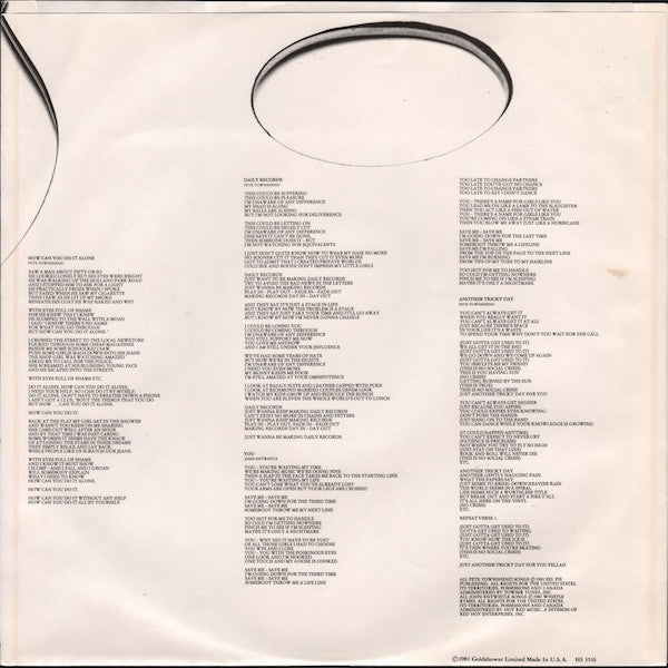 Who, The - Face Dances