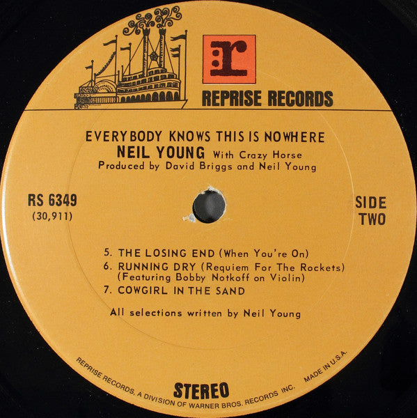 Neil Young With Crazy Horse - Everybody Knows This Is Nowhere