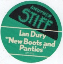 Ian Dury - New Boots And Panties!!