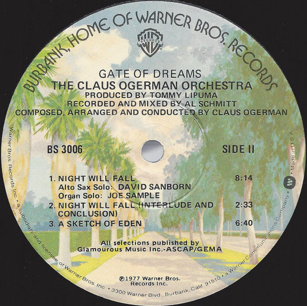 Claus Ogerman Orchestra, The - Gate Of Dreams