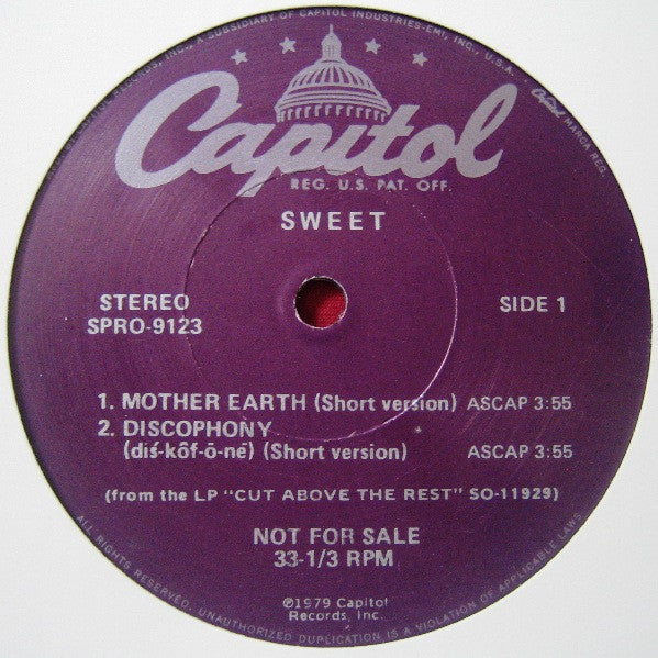 Sweet, The - Mother Earth