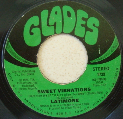 Latimore - Somethin' 'Bout 'Cha / Sweet Vibrations
