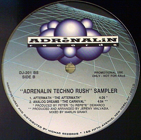 Various - Adrenalin Techno Rush Sampler