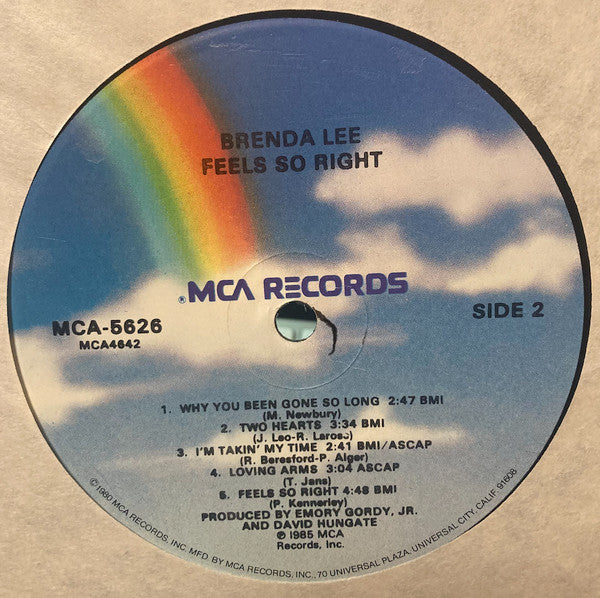 Brenda Lee - Feels So Right