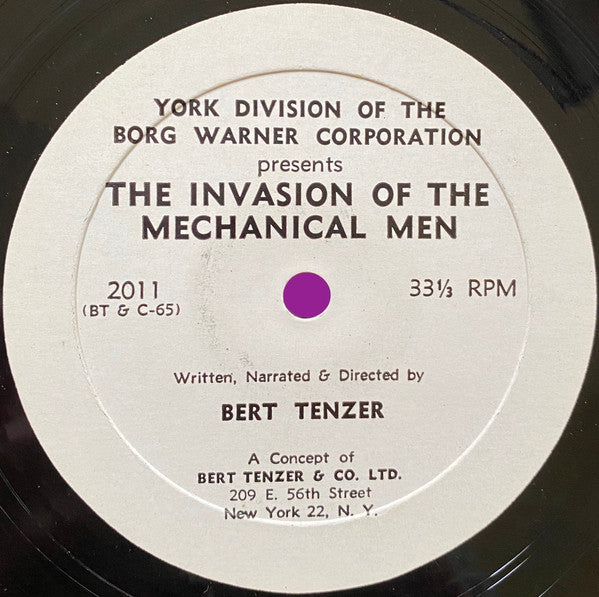 Bert Tenzer - The Invasion Of The Mechanical Men