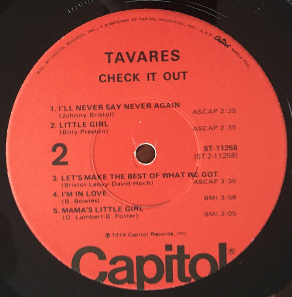 Tavares - Check It Out
