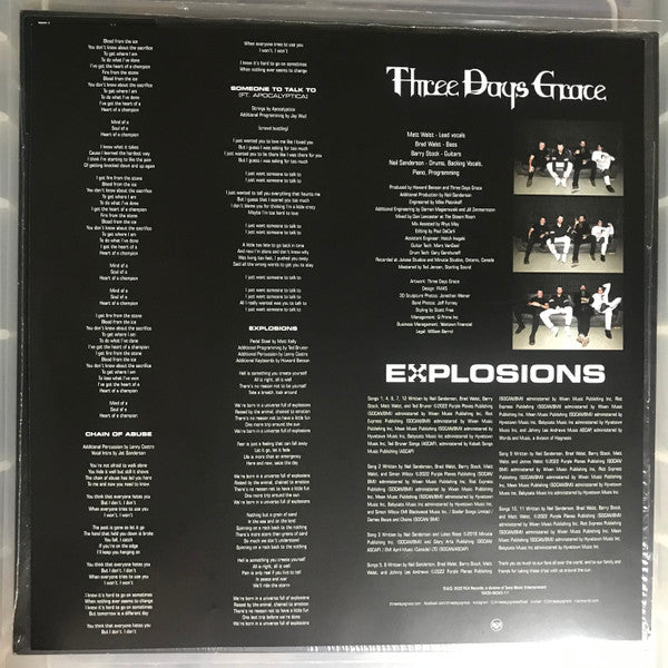Three Days Grace - Explosions