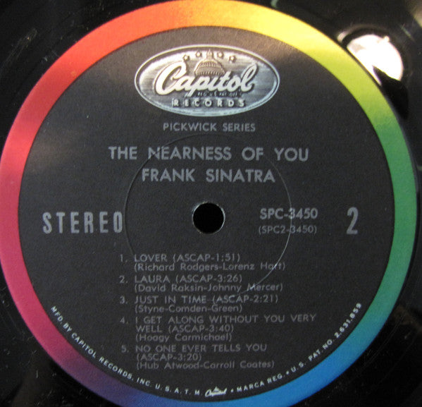 Frank Sinatra - The Nearness Of You