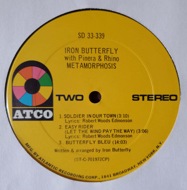 Iron Butterfly With Mike Pinera & El Rhino - Metamorphosis