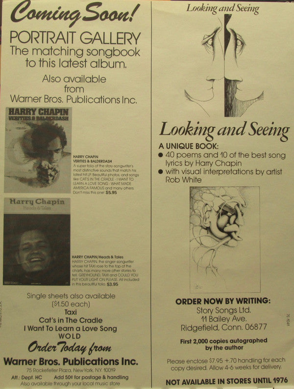 Harry Chapin - Portrait Gallery