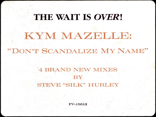 Kym Mazelle - Don't Scandalize My Name