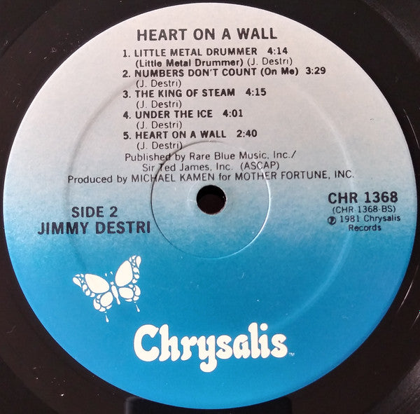 Jimmy Destri - Heart On A Wall