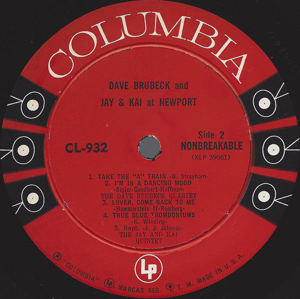 Dave Brubeck And J.J. Johnson & Kai Winding - At Newport