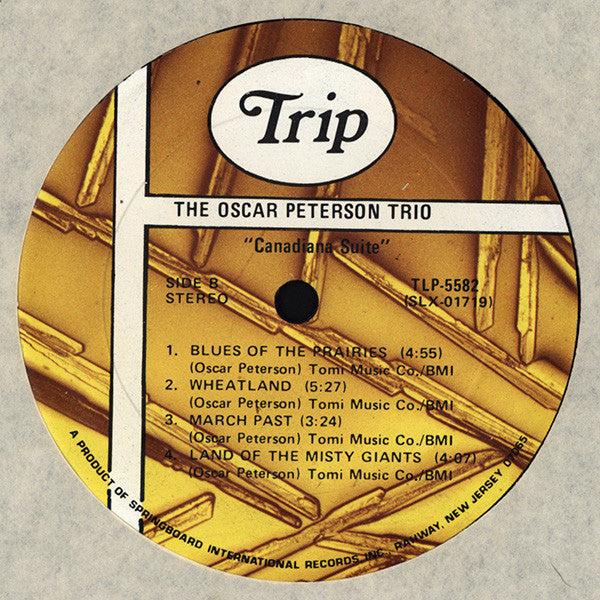 Oscar Peterson Trio, The - Canadiana Suite