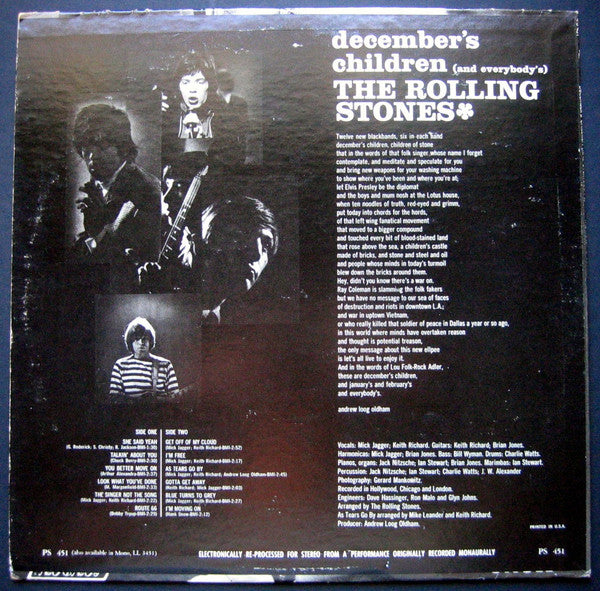 Rolling Stones, The - December's Children (And Everybody's)