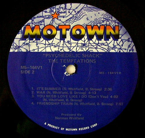 Temptations, The - Psychedelic Shack