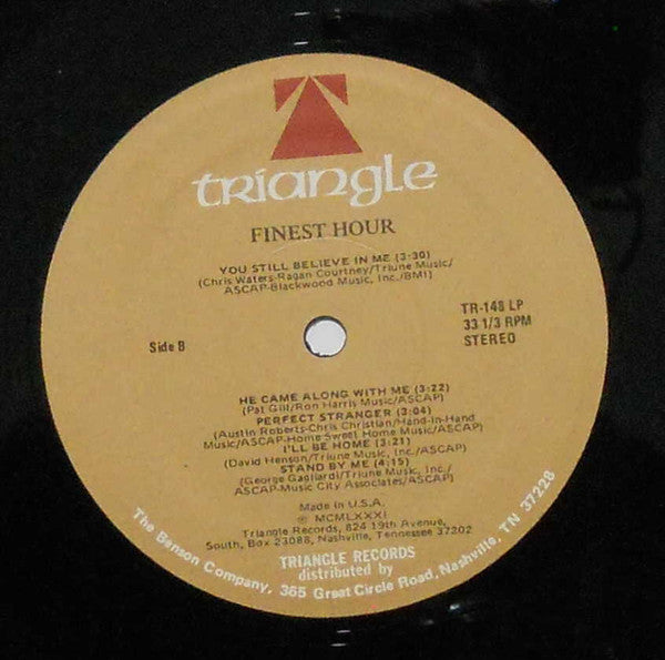 Cynthia Clawson - Finest Hour