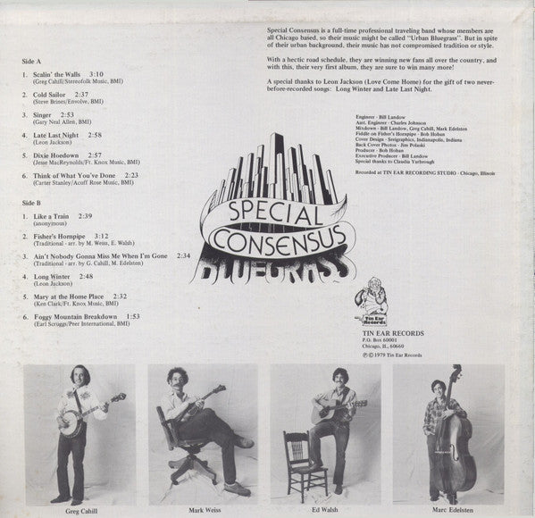Special Consensus, The - Special Consensus Bluegrass Band
