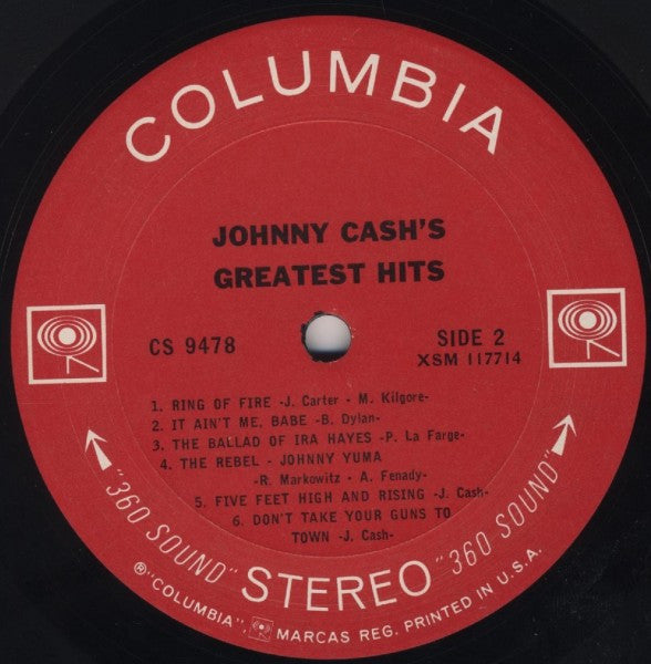 Johnny Cash - Greatest Hits Volume 1