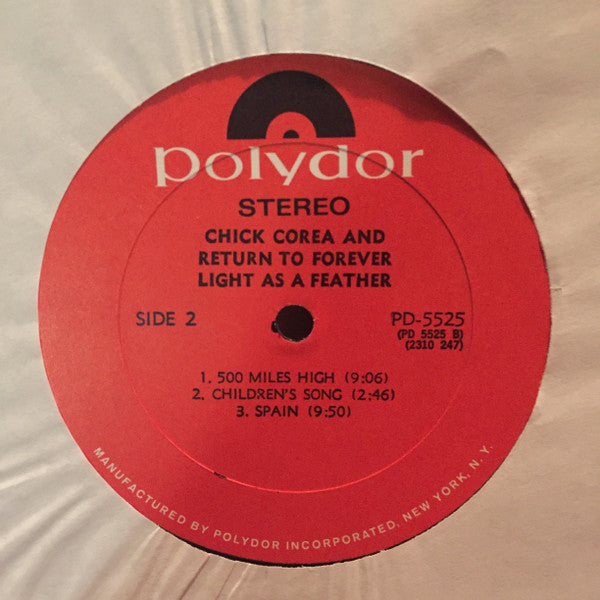 Chick Corea & Return To Forever - Light As A Feather