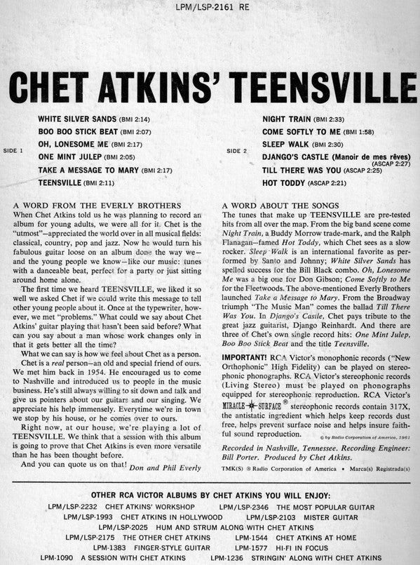 Chet Atkins - Teensville