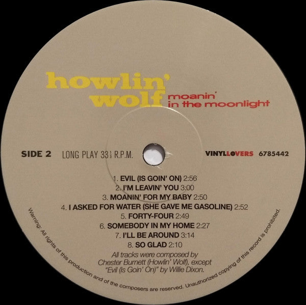Howlin' Wolf - Moanin' In The Moonlight