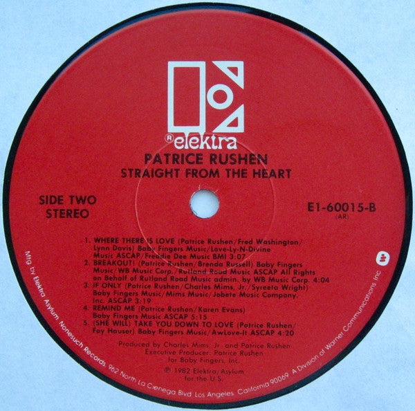 Patrice Rushen - Straight From The Heart