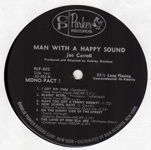 Joe Carroll - Man With A Happy Sound