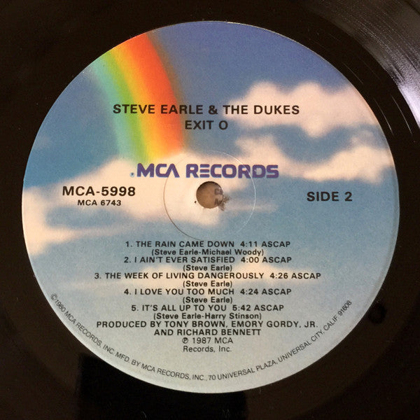 Steve Earle & The Dukes - Exit 0