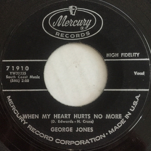George Jones - Aching, Breaking Heart