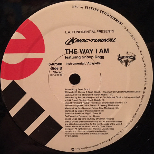 Knoc-Turn'al Featuring Snoop Dogg - The Way I Am