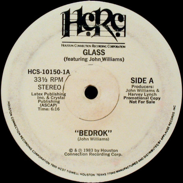 Glass Featuring John Williams - Bedrok