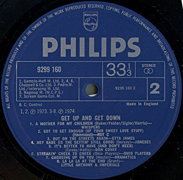Various - Get Up And Get Down