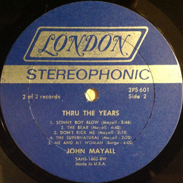 John Mayall - Thru The Years