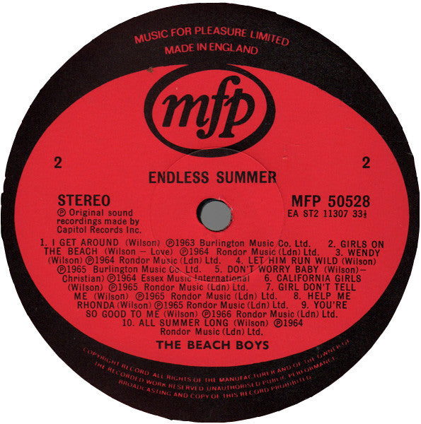 Beach Boys, The - Endless Summer