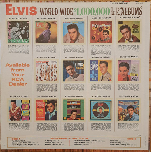 Elvis Presley - Elvis For Everyone!