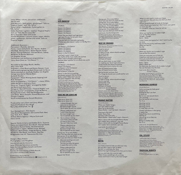 Twennynine Featuring Lenny White - Best Of Friends