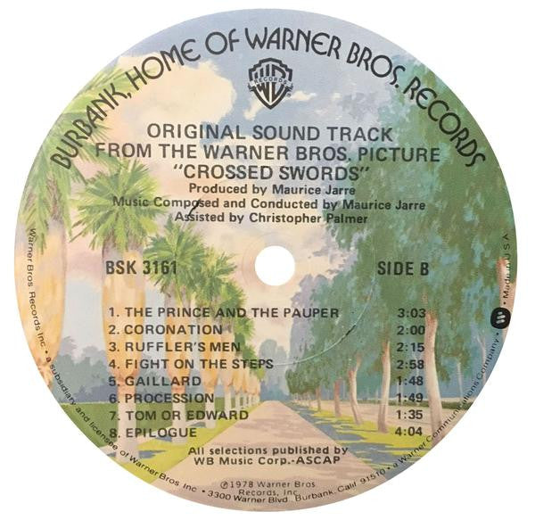 Maurice Jarre - Crossed Swords (Original Motion Picture Sound Track)