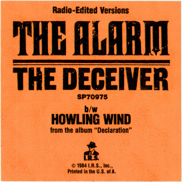Alarm, The - The Deceiver