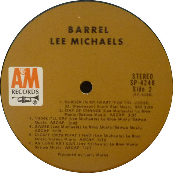 Lee Michaels - Barrel