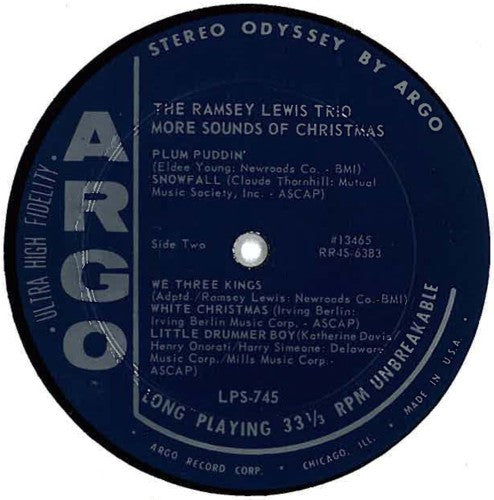 Ramsey Lewis Trio, The - More Sounds Of Christmas